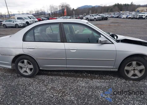 2004 Honda Civic Ex z USA, uszkodzony, nr VIN JHMES26754S001704